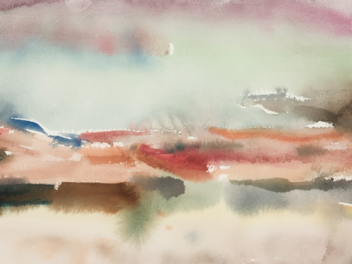 Futurism oil painting of four parallel citation streams across AI engines