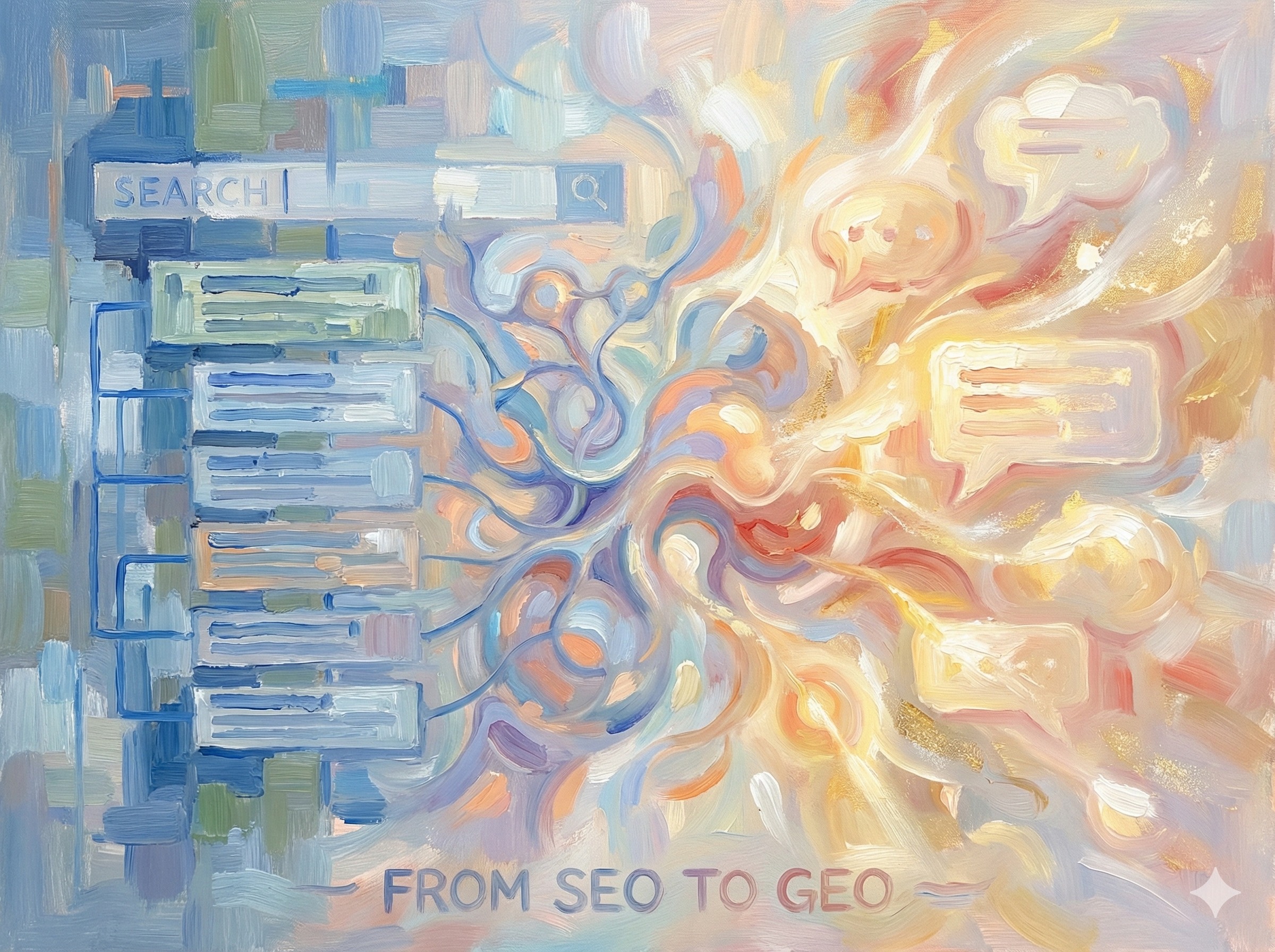 Evolution from traditional SEO to Generative Engine Optimization