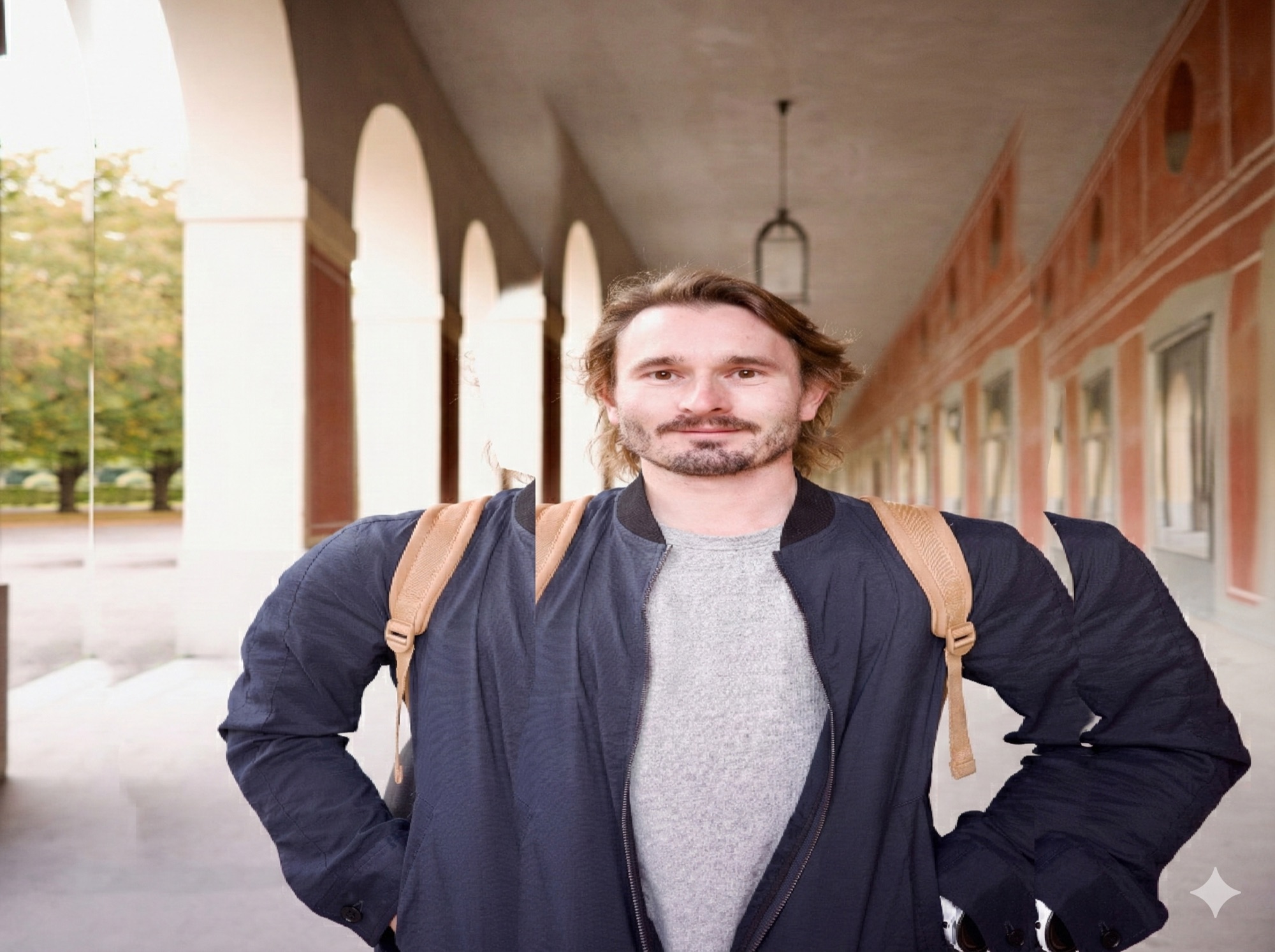 Abstract Expressionist vertical oil painting illustrating 5-step SEO implementation journey from foundation to success